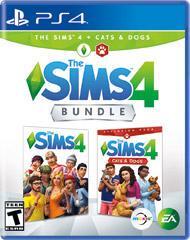 Sony Playstation 4 (PS4) Sims 4 Bundle Collection with Cats & Dogs [In Box/Case Complete]